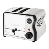 CH177 Rowlett Esprit 2 Slot Toaster Chrome w/2 x Additional Elements & Sandwich Cage JD Catering Equipment Solutions Ltd