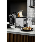 CH177 Rowlett Esprit 2 Slot Toaster Chrome w/2 x Additional Elements & Sandwich Cage JD Catering Equipment Solutions Ltd