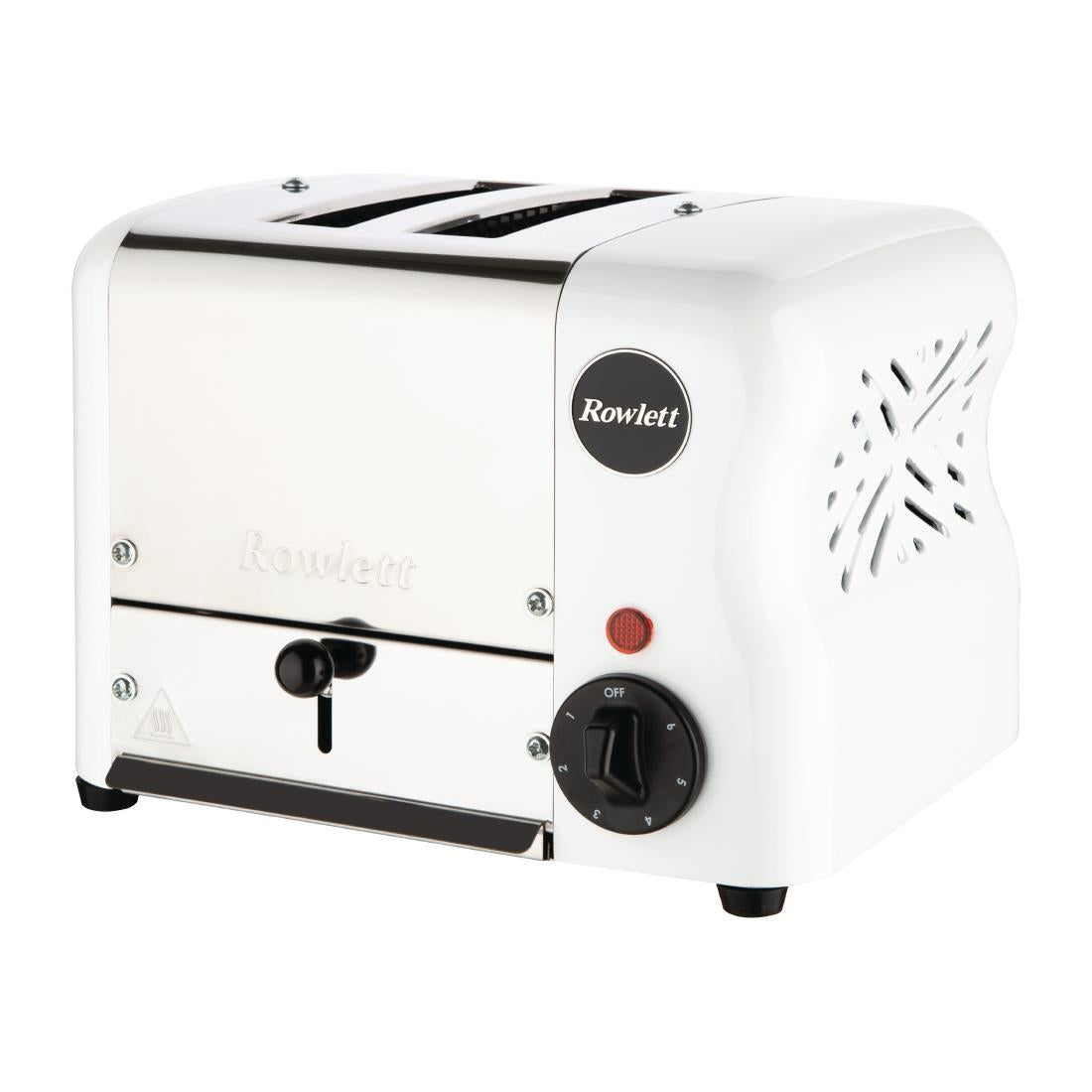 CH178 Rowlett Esprit 2 Slot Toaster White w/ 2 Additional Elements & Sandwich Cage JD Catering Equipment Solutions Ltd