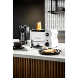 CH178 Rowlett Esprit 2 Slot Toaster White w/ 2 Additional Elements & Sandwich Cage JD Catering Equipment Solutions Ltd