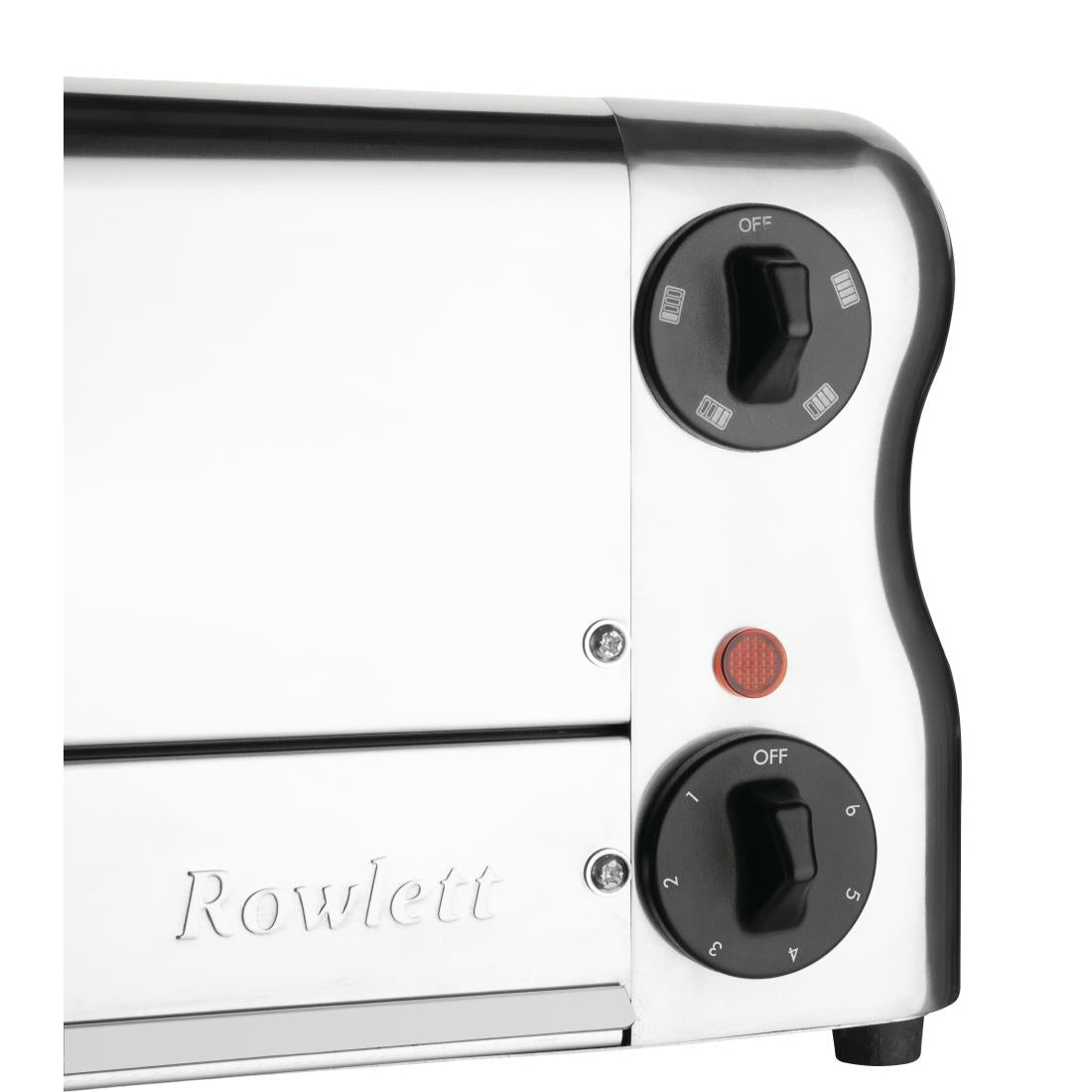 CH181 Rowlett Esprit 4 Slot Toaster Chrome w/2x Additional Elements & Sandwich Cage JD Catering Equipment Solutions Ltd