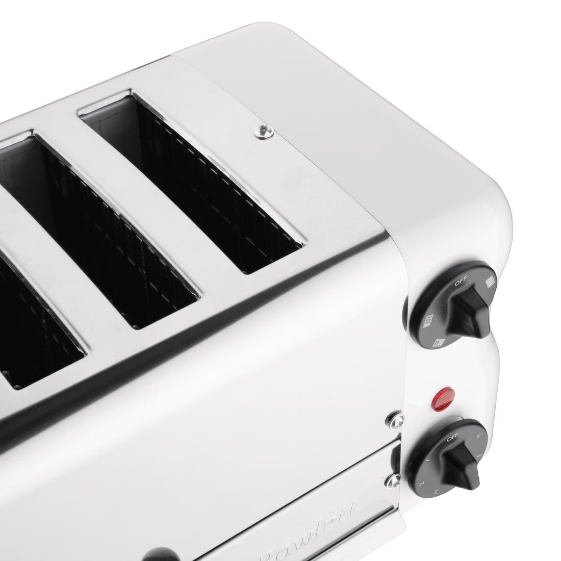 CH182 Rowlett Esprit 4 Slot Toaster White w/2x Additional Elements & Sandwich Cage JD Catering Equipment Solutions Ltd