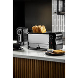 CH183 Rowlett Esprit 4 Slot Toaster Jet Black w/2x Additional Elements & Sandwich Cage JD Catering Equipment Solutions Ltd