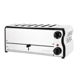 CH185 Rowlett Esprit 6 Slot Toaster Chrome w/2x Additional Elements & Sandwich Cage JD Catering Equipment Solutions Ltd