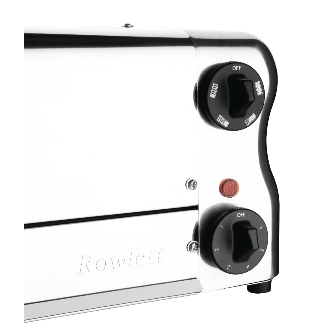 CH185 Rowlett Esprit 6 Slot Toaster Chrome w/2x Additional Elements & Sandwich Cage JD Catering Equipment Solutions Ltd