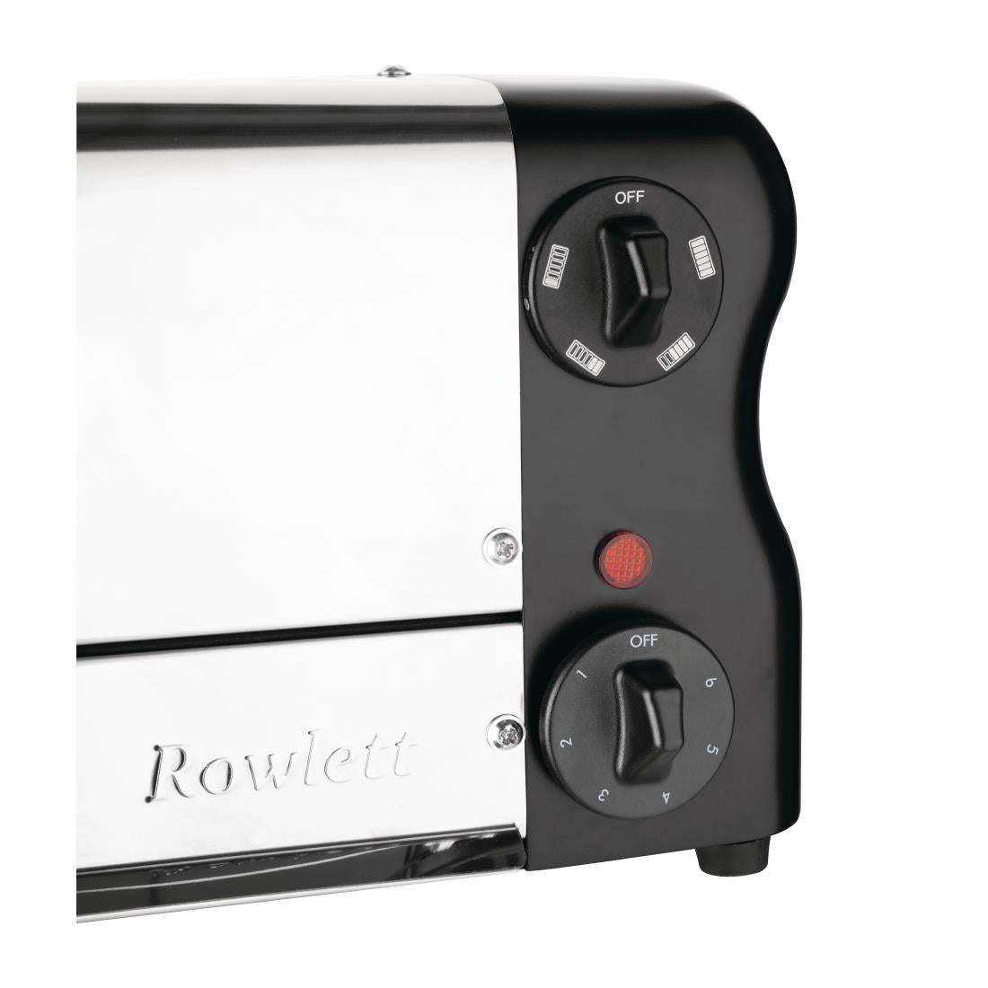 CH187 Rowlett Esprit 6 Slot Toaster Jet Black w/2x Additional Elements & Sandwich Cage JD Catering Equipment Solutions Ltd