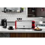 CH188 Rowlett Esprit 6 Slot Toaster Traffic Red w/2x Additional Elements & Sandwich Cage JD Catering Equipment Solutions Ltd