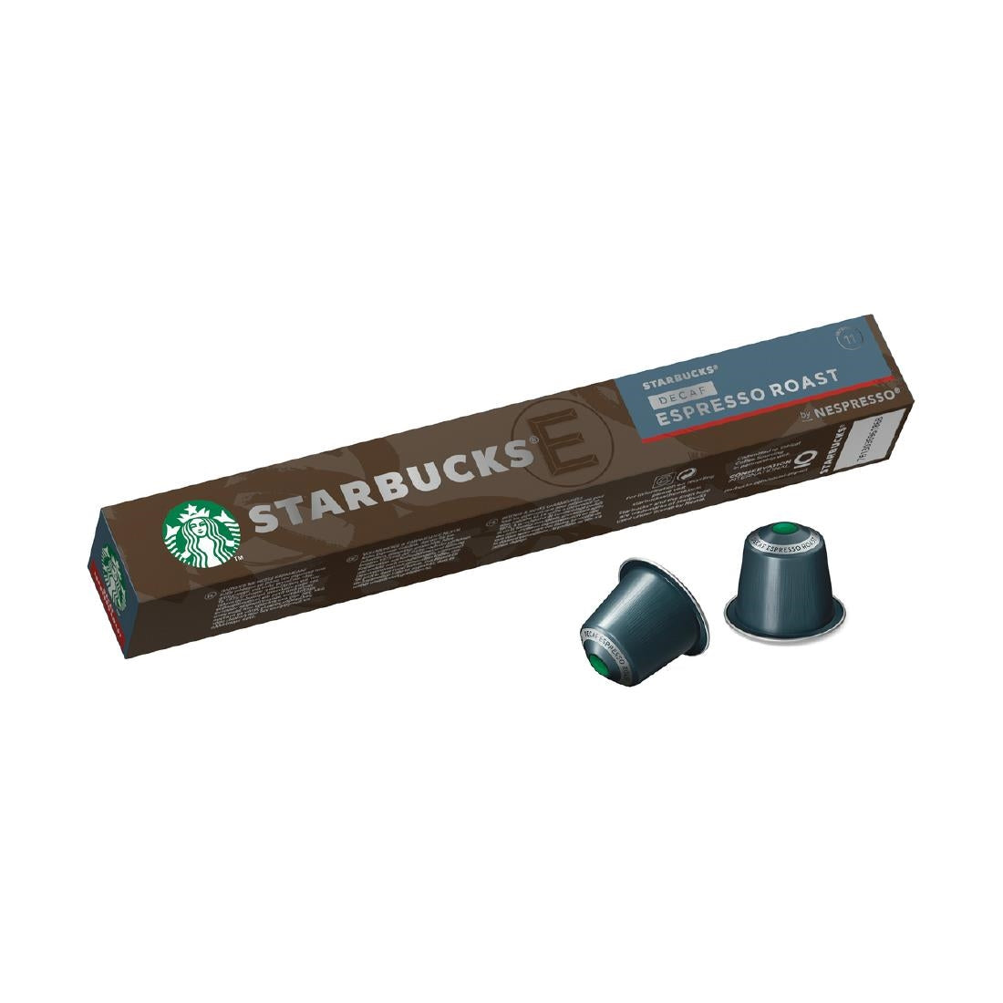 CH298 Starbucks Decaf Espresso Nespresso Coffee Pods (12 x 10) JD Catering Equipment Solutions Ltd