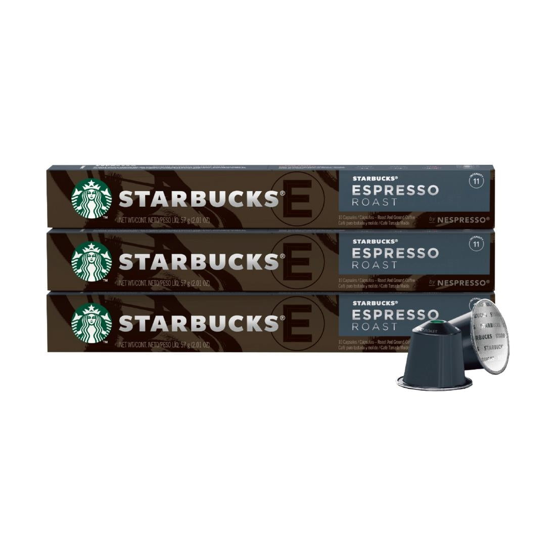 CH299 Starbucks Espresso Roast Nespresso Coffee Pods (12 x 10) JD Catering Equipment Solutions Ltd