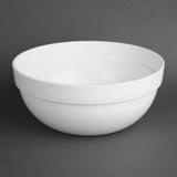 CH399 Nisbets Essentials Polypropylene White Mixing Bowl 3Ltr - JD Catering Equipment Solutions Ltd