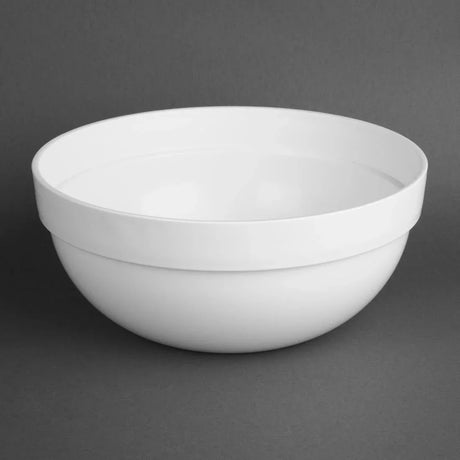 CH399 Nisbets Essentials Polypropylene White Mixing Bowl 3Ltr - JD Catering Equipment Solutions Ltd