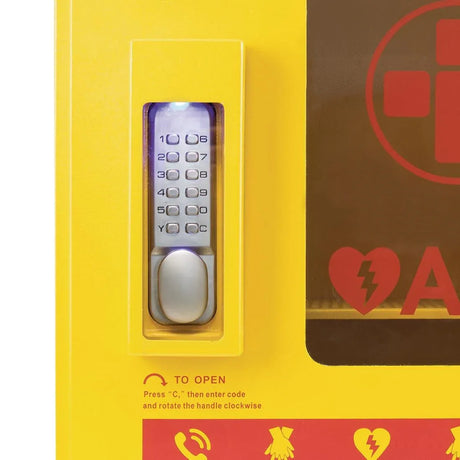 CH788 Automated External Defibrillator Alarmed Outdoor Heated Metal Cabinet - JD Catering Equipment Solutions Ltd