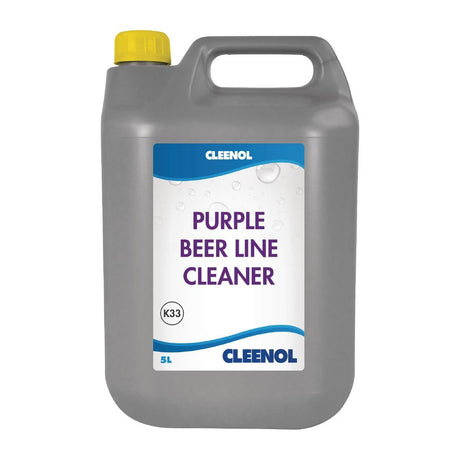 CH804 Cleenol Purple Beer Line Cleaner 5Ltr (Pack of 2) JD Catering Equipment Solutions Ltd