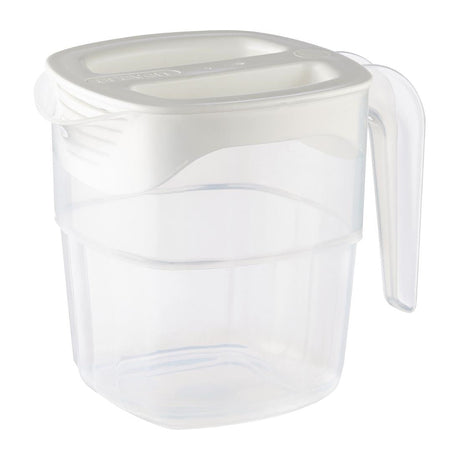 CH923 Araven White Polypropylene Jug - 1Ltr 34oz JD Catering Equipment Solutions Ltd