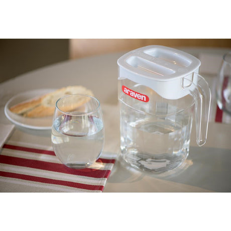 CH928 Araven Transparent Polycarbonate Pitcher - 1Ltr 34oz JD Catering Equipment Solutions Ltd