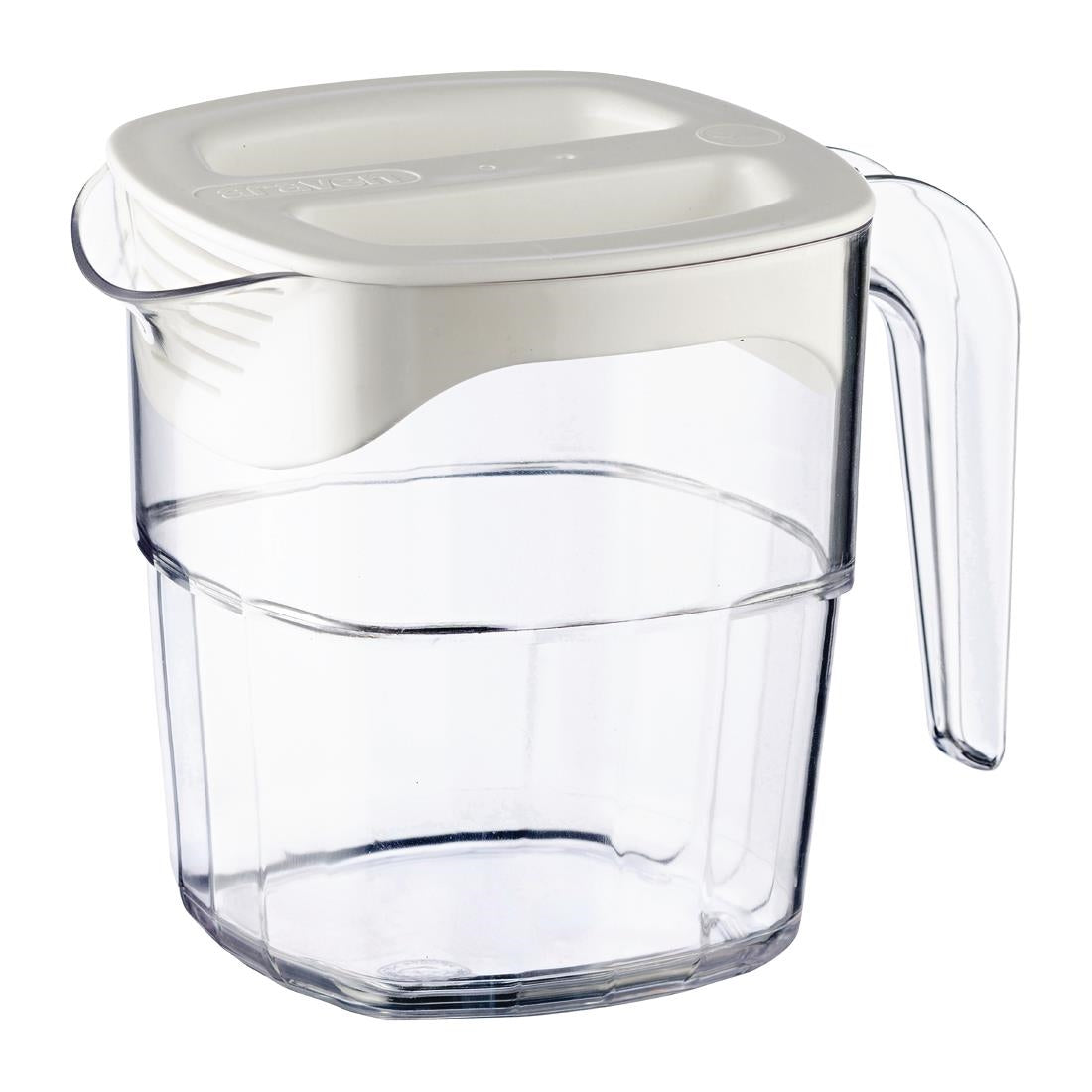 CH931 Araven White Polycarbonate Jug - 1Ltr 34oz JD Catering Equipment Solutions Ltd