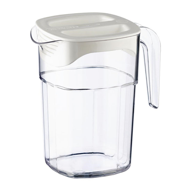 CH932 Araven White Polycarbonate Jug - 1.4Ltr 47oz JD Catering Equipment Solutions Ltd