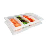 CH935 Araven 4 Compartment Food Box with Lid GN1/1 JD Catering Equipment Solutions Ltd