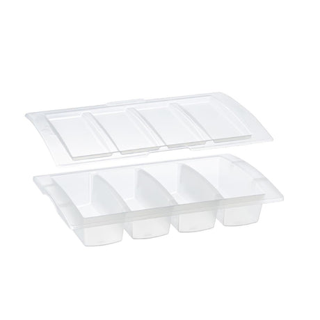 CH935 Araven 4 Compartment Food Box with Lid GN1/1 JD Catering Equipment Solutions Ltd