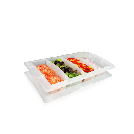 CH935 Araven 4 Compartment Food Box with Lid GN1/1 JD Catering Equipment Solutions Ltd