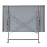 CH969 Bolero Pavement Style Folding Table Grey 1100mm x 700mm JD Catering Equipment Solutions Ltd