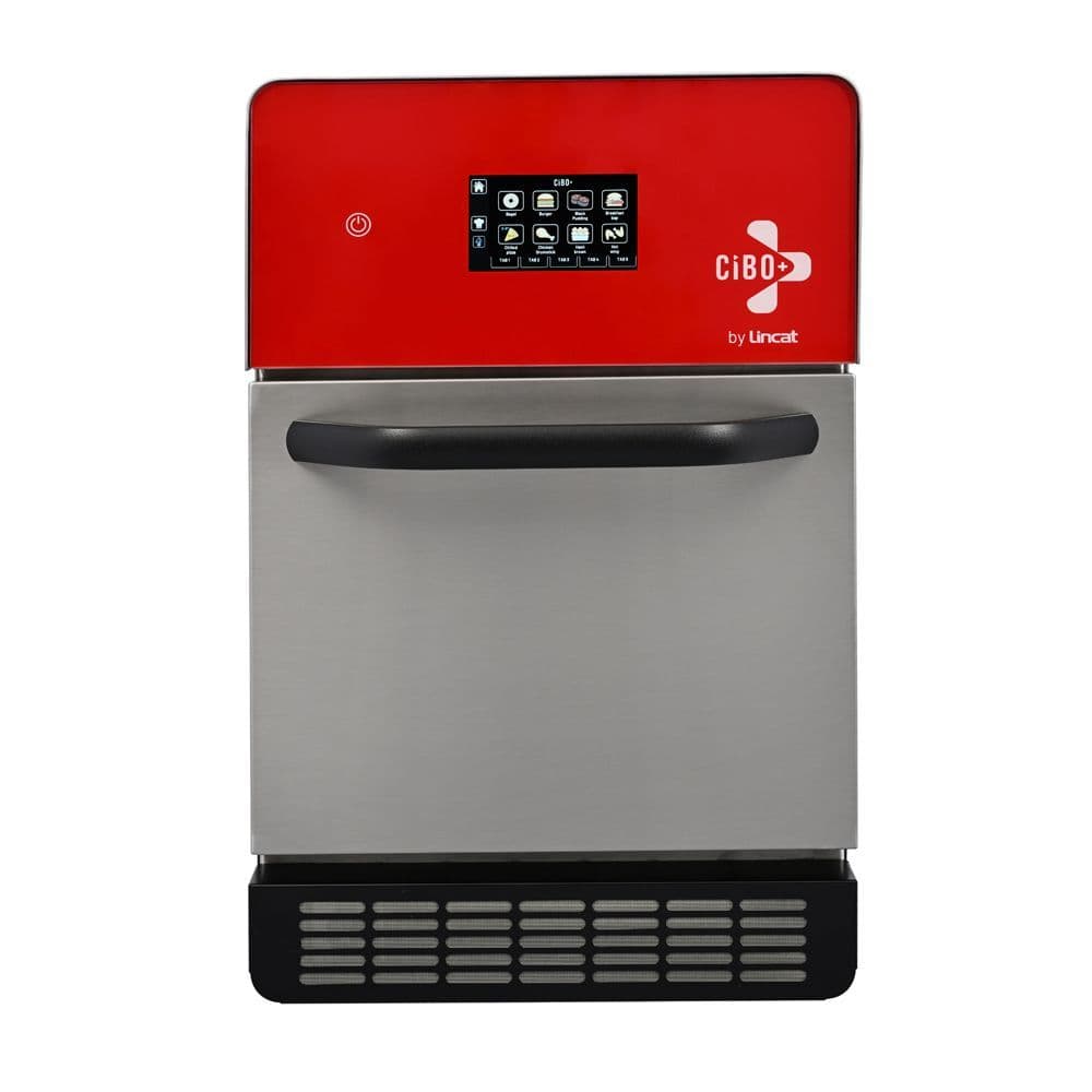 CIBOPLUS/R - Lincat CiBO+ High Speed Oven - Red JD Catering Equipment Solutions Ltd