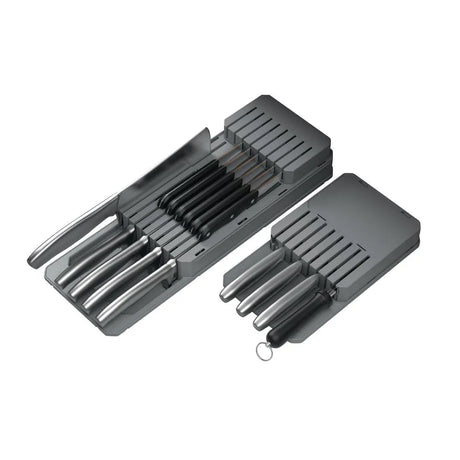 CJ112 Metaltex Blade-Fit Adjustable Knife Organiser - JD Catering Equipment Solutions Ltd