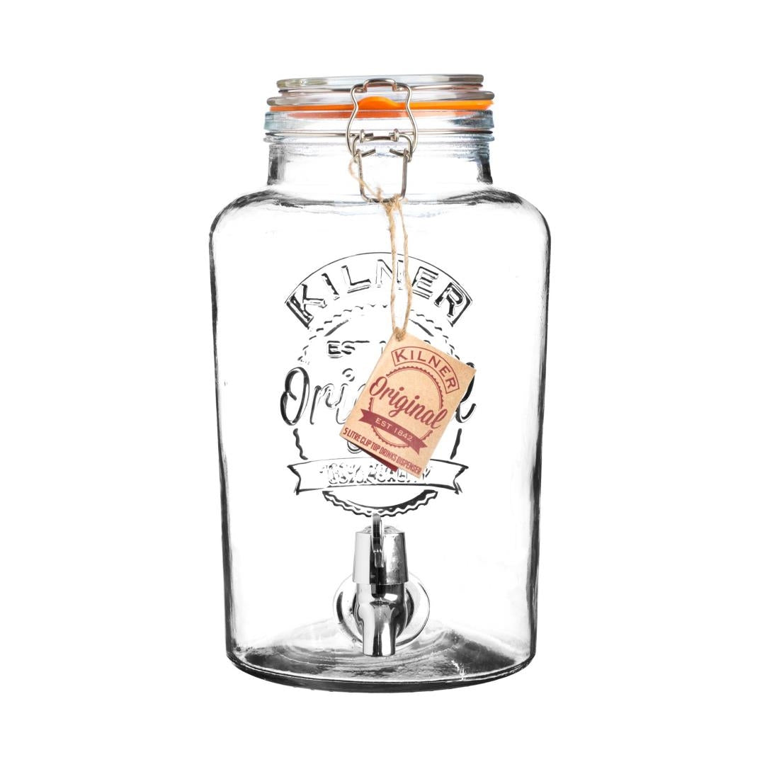 CJ127 Kilner Clip Top Drinks Dispenser 5Ltr JD Catering Equipment Solutions Ltd