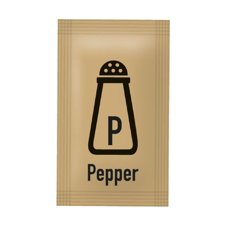 CJ418 Pepper Sachet (Box of 5000) JD Catering Equipment Solutions Ltd