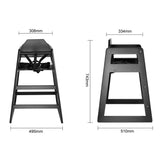 CJ588 Bolero Wooden High Chair JD Catering Equipment Solutions Ltd