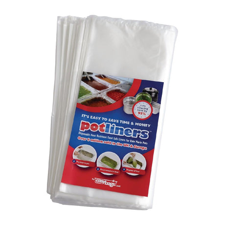 CJ702 Trayliners Size 1 Small 1/4 Gastronorm Tray Liner (Pk 100) JD Catering Equipment Solutions Ltd