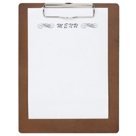CL175 Olympia Menu Presentation Clipboard A5 JD Catering Equipment Solutions Ltd