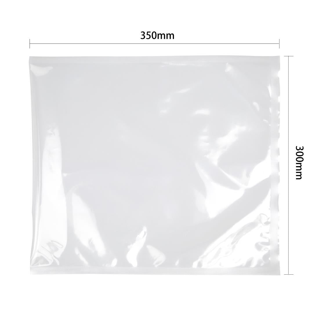 CL199 Vogue Vacuum Flat Bags 300mm x 350mm (Pack of 100) JD Catering Equipment Solutions Ltd