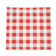 CL657 Greaseproof Paper Sheets Red Gingham 250 x 250mm (Pack of 200) JD Catering Equipment Solutions Ltd