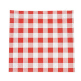 CL657 Greaseproof Paper Sheets Red Gingham 250 x 250mm (Pack of 200) JD Catering Equipment Solutions Ltd