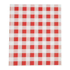 CL659 Greaseproof Paper Sheets Red Gingham 310 x 380mm (Pack of 200) - JD Catering Equipment Solutions Ltd