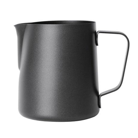 CM606 Olympia Black Non-Stick Milk Frothing Jug 340ml JD Catering Equipment Solutions Ltd