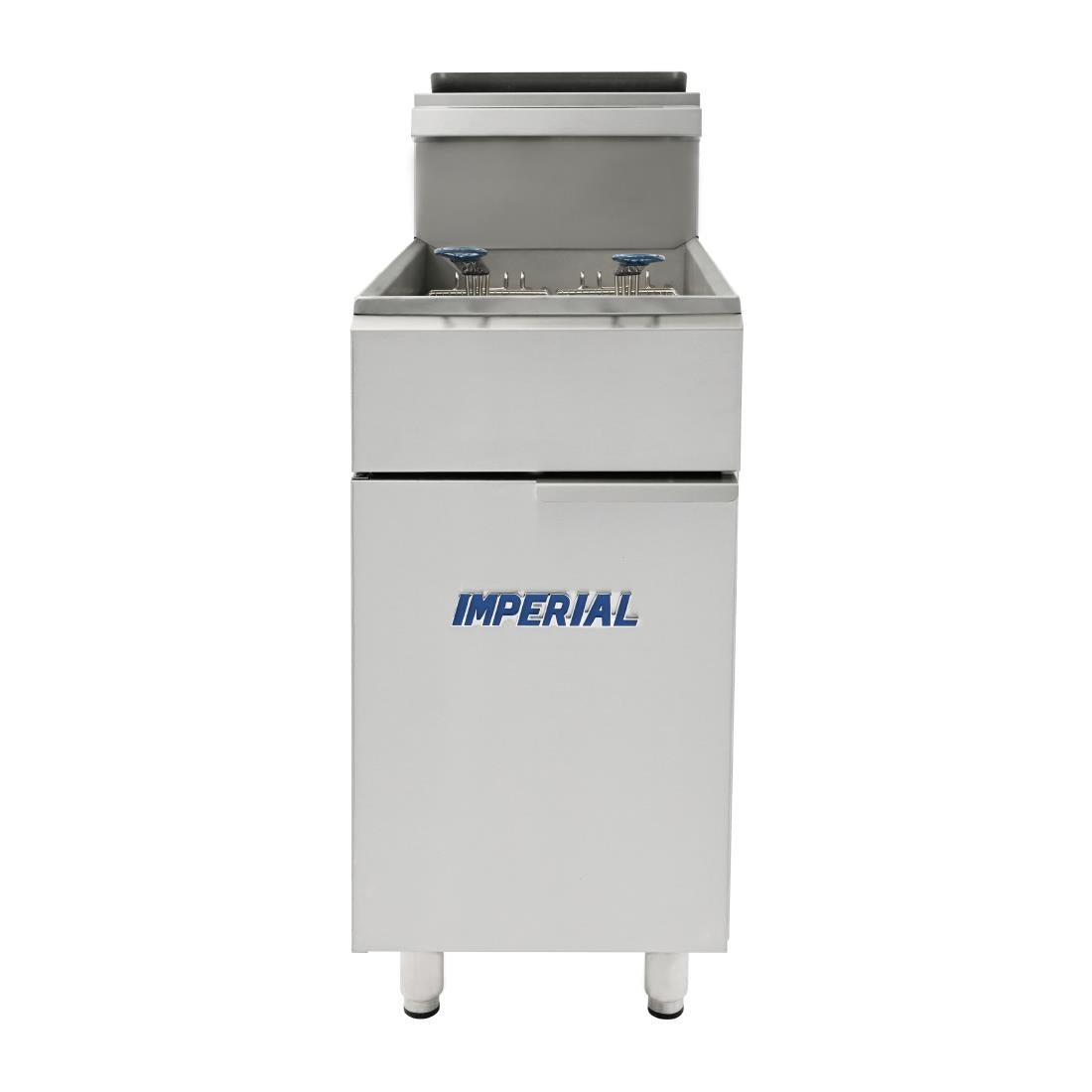 CN021 Imperial Single Tank Twin Basket Free Standing Gas Fryer IFS-40-OP JD Catering Equipment Solutions Ltd