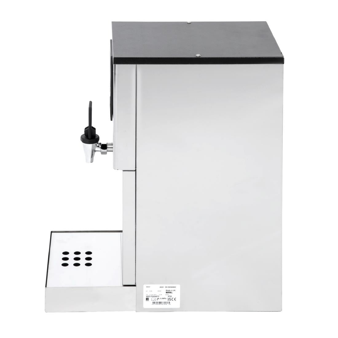 CN534 Buffalo 10 Ltr Auto Fill Filtration Water Boiler JD Catering Equipment Solutions Ltd