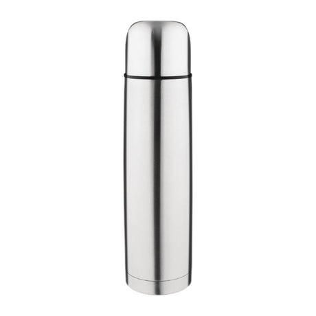 CN696 Olympia Vacuum Flask Stainless Steel 1Ltr JD Catering Equipment Solutions Ltd