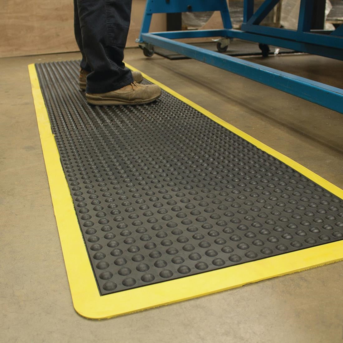 COBA Anti-Fatigue Mat Interlocking End Piece 900mm x 1200mm JD Catering Equipment Solutions Ltd