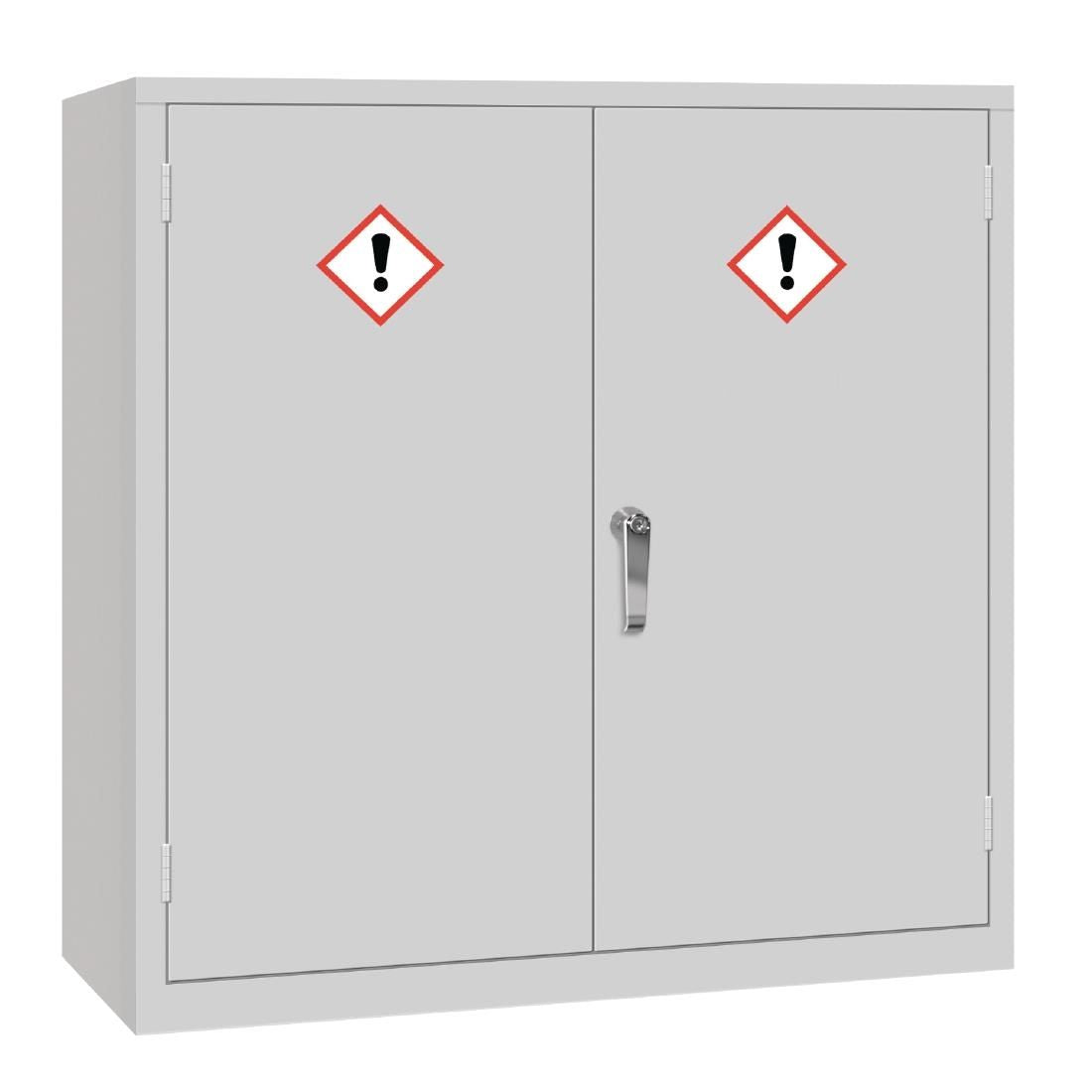COSHH Cabinet Double Door Grey JD Catering Equipment Solutions Ltd