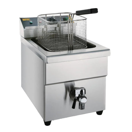 CP793 Buffalo Single Tank Single Basket Induction Fryer 3kW - JD Catering Equipment Solutions Ltd