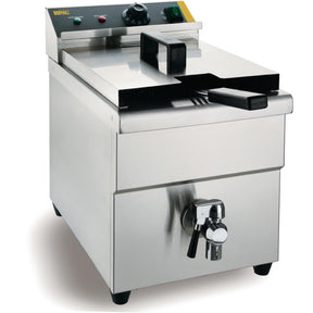 CP793 Buffalo Single Tank Single Basket Induction Fryer 3kW JD Catering Equipment Solutions Ltd