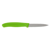 CP841 Victorinox Serrated Paring Knife Green 8cm JD Catering Equipment Solutions Ltd