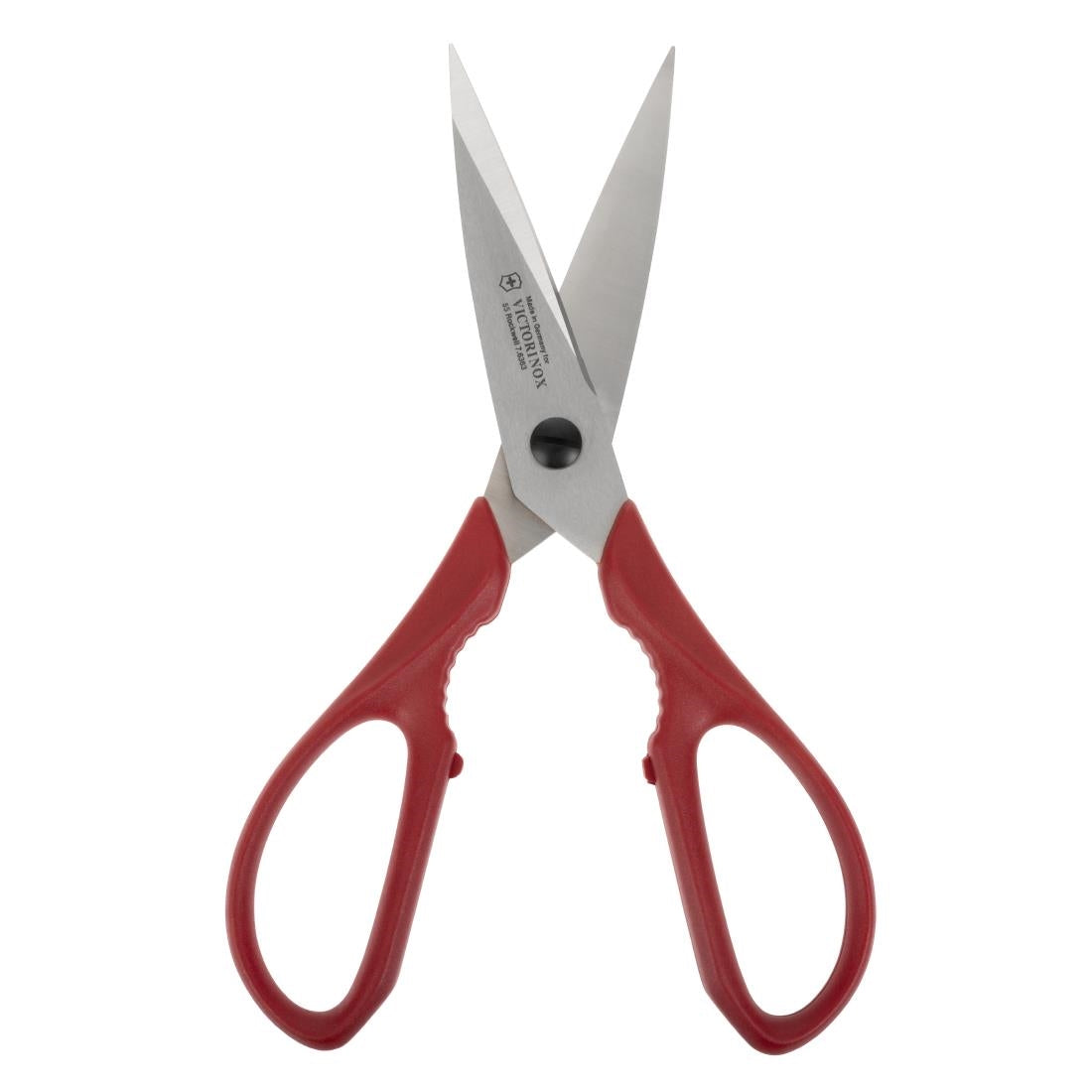 CP844 Victorinox Kitchen Shears Red Nylon Handles JD Catering Equipment Solutions Ltd