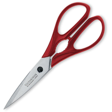 CP844 Victorinox Kitchen Shears Red Nylon Handles JD Catering Equipment Solutions Ltd