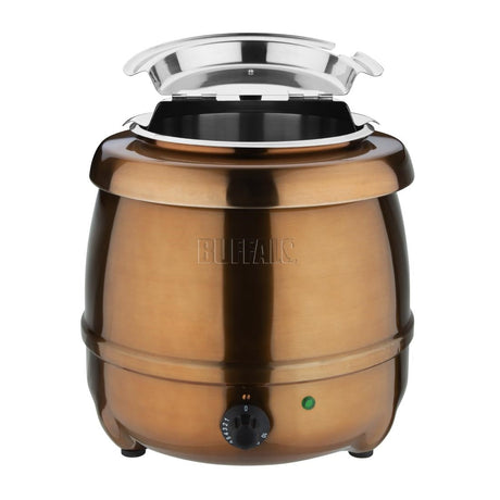 CP851 Buffalo Soup Kettle Copper Finish JD Catering Equipment Solutions Ltd