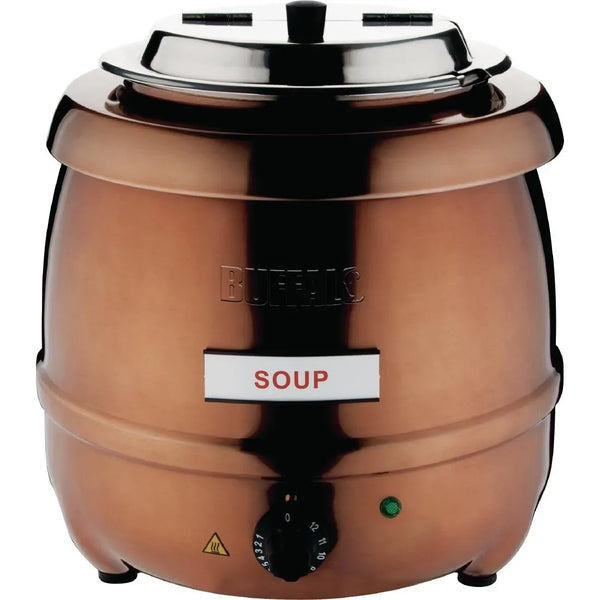 CP851 Buffalo Soup Kettle Copper Finish - JD Catering Equipment Solutions Ltd