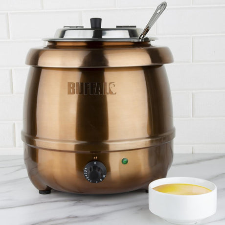 CP851 Buffalo Soup Kettle Copper Finish JD Catering Equipment Solutions Ltd